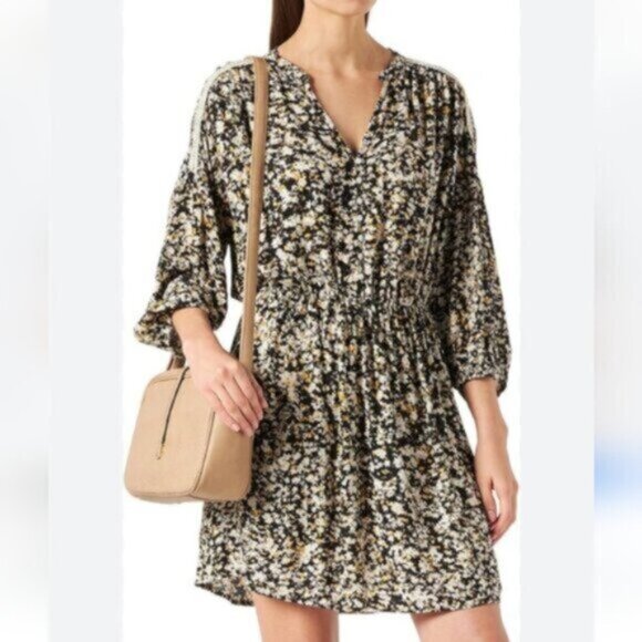 GARCIA DE LA CRUZ Ditsy Floral Midi Dress Sz XL NEW - Picture 15 of 16